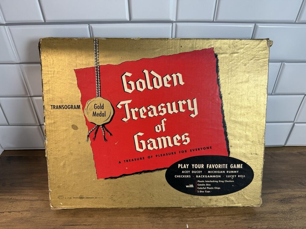 1947 Golden Treasury of Games No. 1219?Transogram